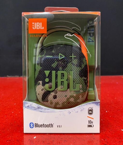 Parlante Bluetooth Clip4 Camouflaje JBL