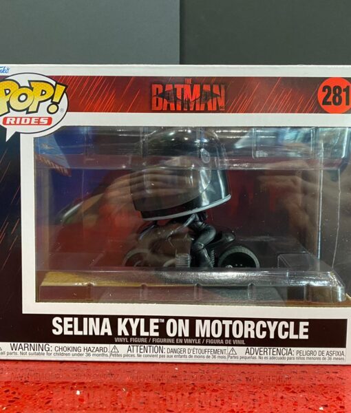 Funko Pop Figura Batman Selina Kyle Motorcycle 281
