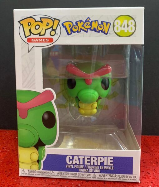 Funko Pop Figura Pokemon Caterpie 848 Funko Pop Figura Pokemon Caterpie 848