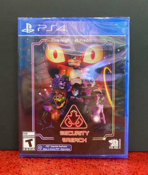 PS4 Five Nights at Freddys Security Breach game