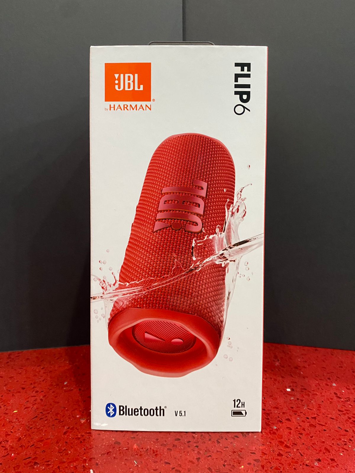 Parlante Bluetooth Portátil JBL Flip 6 Rojo