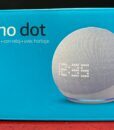 Amazon Echo Dot 5 Reloj Alexa Blanco__