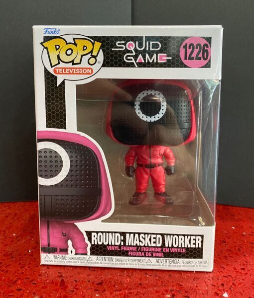 Funko Pop Figura SquidGame Mask Worker 1226