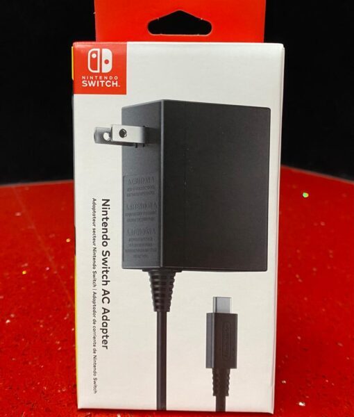 NSW item Cargador Adaptador y cable AC Nintendo