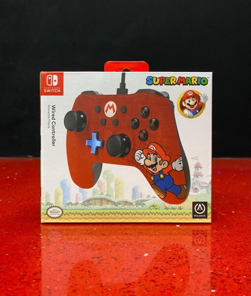 NSW item Control Alambrico Super MARIO PowerA