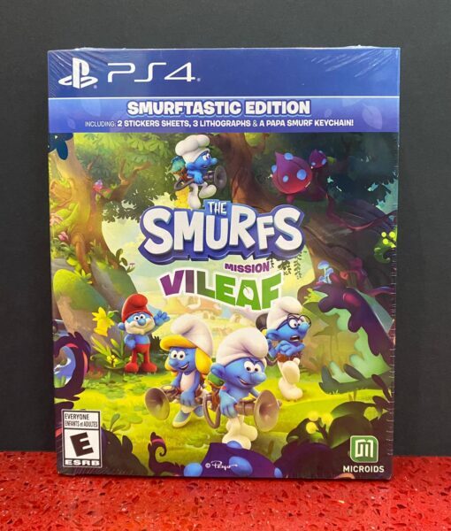 PS4 The Smurfs Mission Vileaf game