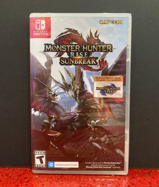 NSW Monster Hunter Rise Sunbreak game