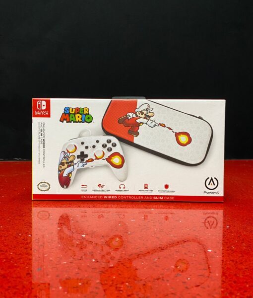 NSW item ControlCase Mario Fireball PowerA