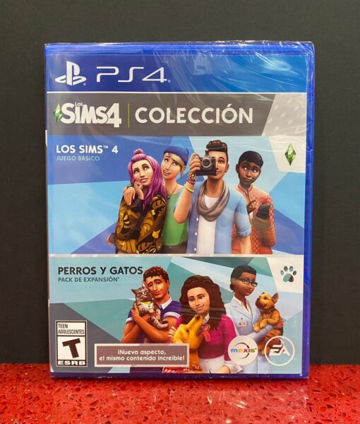 PS4 The Sims 4 Bundle DogsCats game