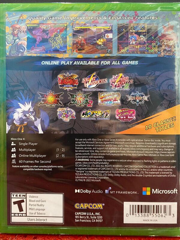 XBOX Fighting Collection GameStation