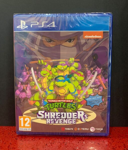 PS4 TMNT Turtles Shredders Revenge game