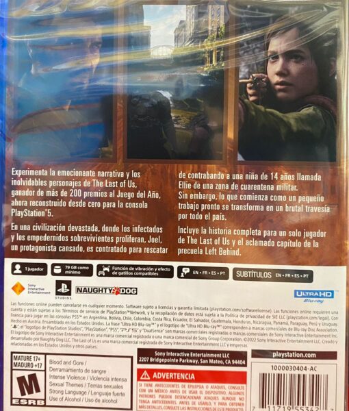 Ps5 The Last Of Us Part 1 Gamestation