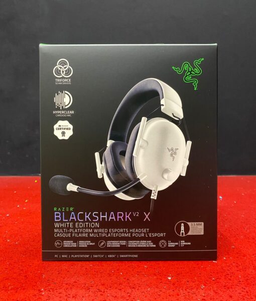 PS5 item Headset 3.5mm BlackShark V2X Blanco Razer