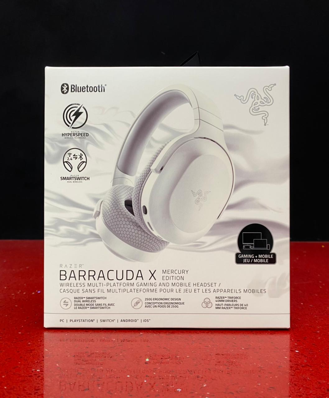 Headset Auricular Inalambrico Barracuda X Blanco Razer – GameStation