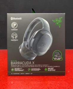 Funda rígida para auriculares inalámbricos Razer Barracuda X 2022, caja de  viaje para auriculares Razer Barracuda X 2022 y 2021 (gris)