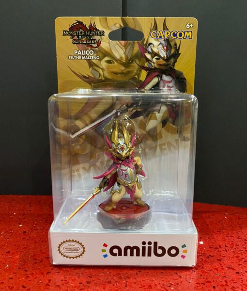 NSW item Amiibo Figura MHR Sunbreak Palico