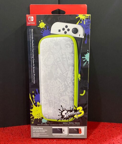 NSW item Estuche Carrying Case and Screen Splatoon