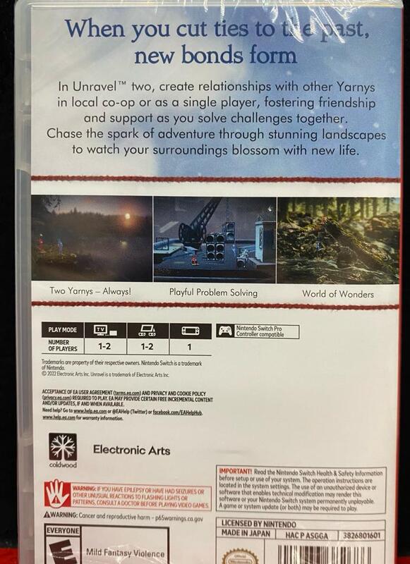 Switch Unravel Two – GameStation