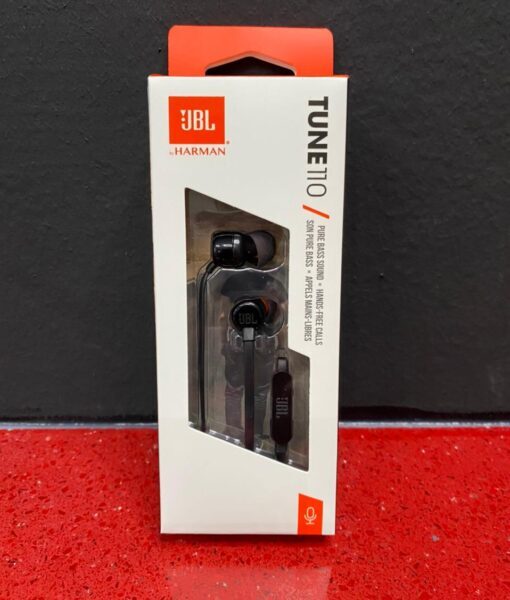 Auricular Alambrico Tune110 Negro JBL