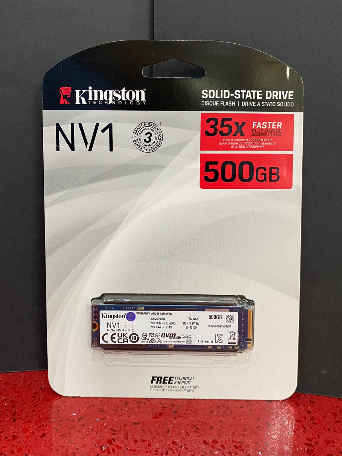 Memoria / Disco duro SSD M2 de 500 GB Kingston – GameStation