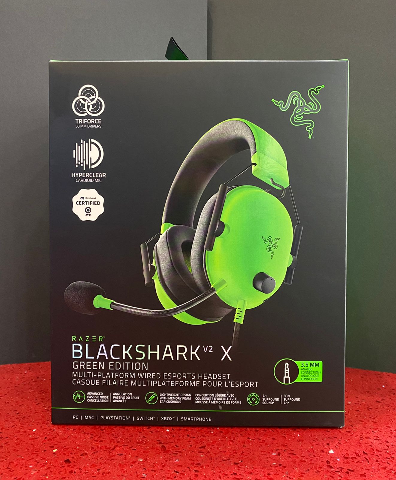 Auriculares para juegos Black Shark para PC, PS4, PS5, Xbox, Switch, auriculares  para juegos todo en