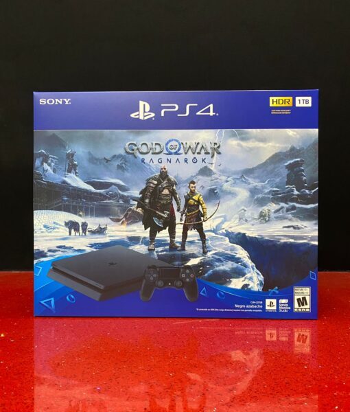 PS4 Consola 1 TERA Slim GOW Ragnarok Bundle Sony