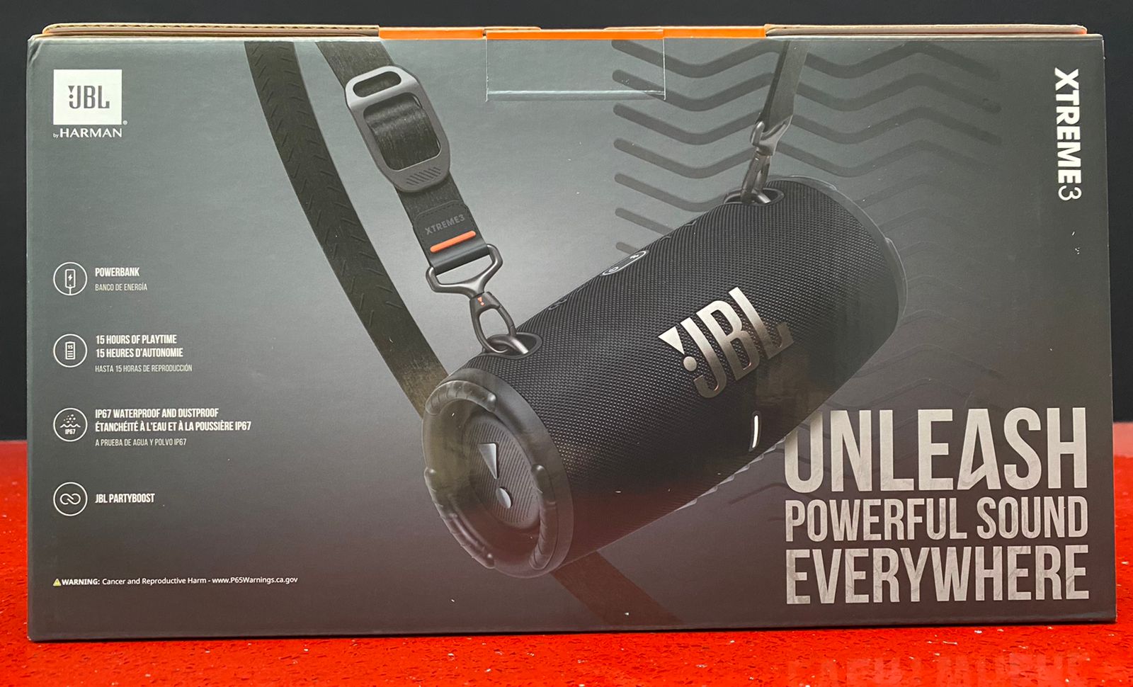 Parlante Jbl Xtreme 3 Portátil Con Bluetooth Negro