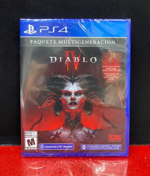 PS4 Diablo IV game