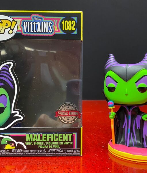 Funko Figura Villains Maleficent Blacklight 1082