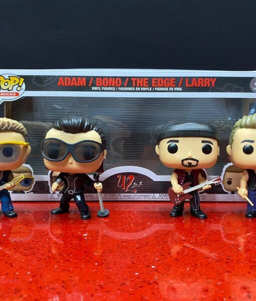 Funko Pop Figura 4 pack U2 ZooTV