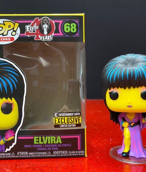 Funko Pop Figura Elvira Blacklight 68