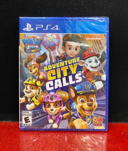 PS4 Paw Patrol Adventure City Calls game