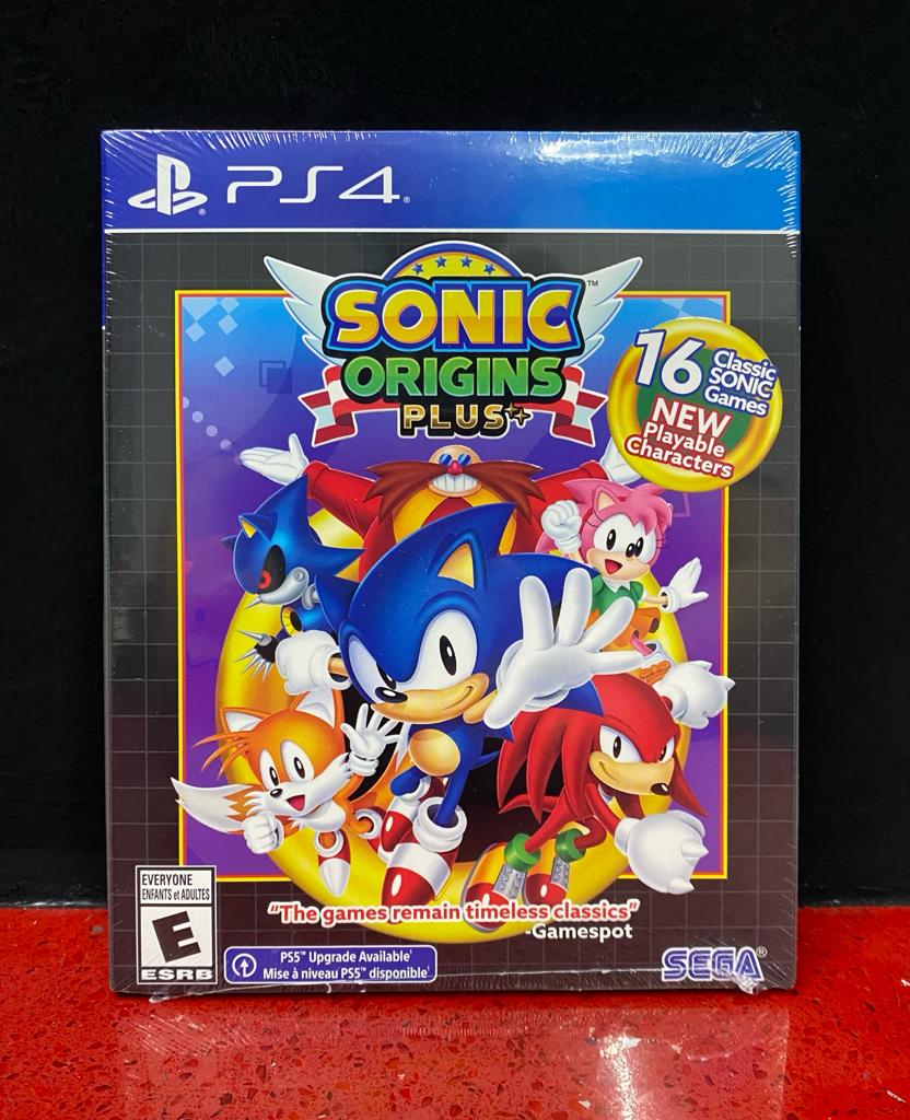 PS4 Sonic Origins Plus+ – GameStation