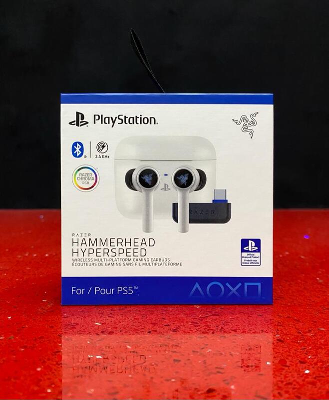 PS5 Headset Auricular Inalambrico Earbuds HAMMERHEAD Blanco Razer