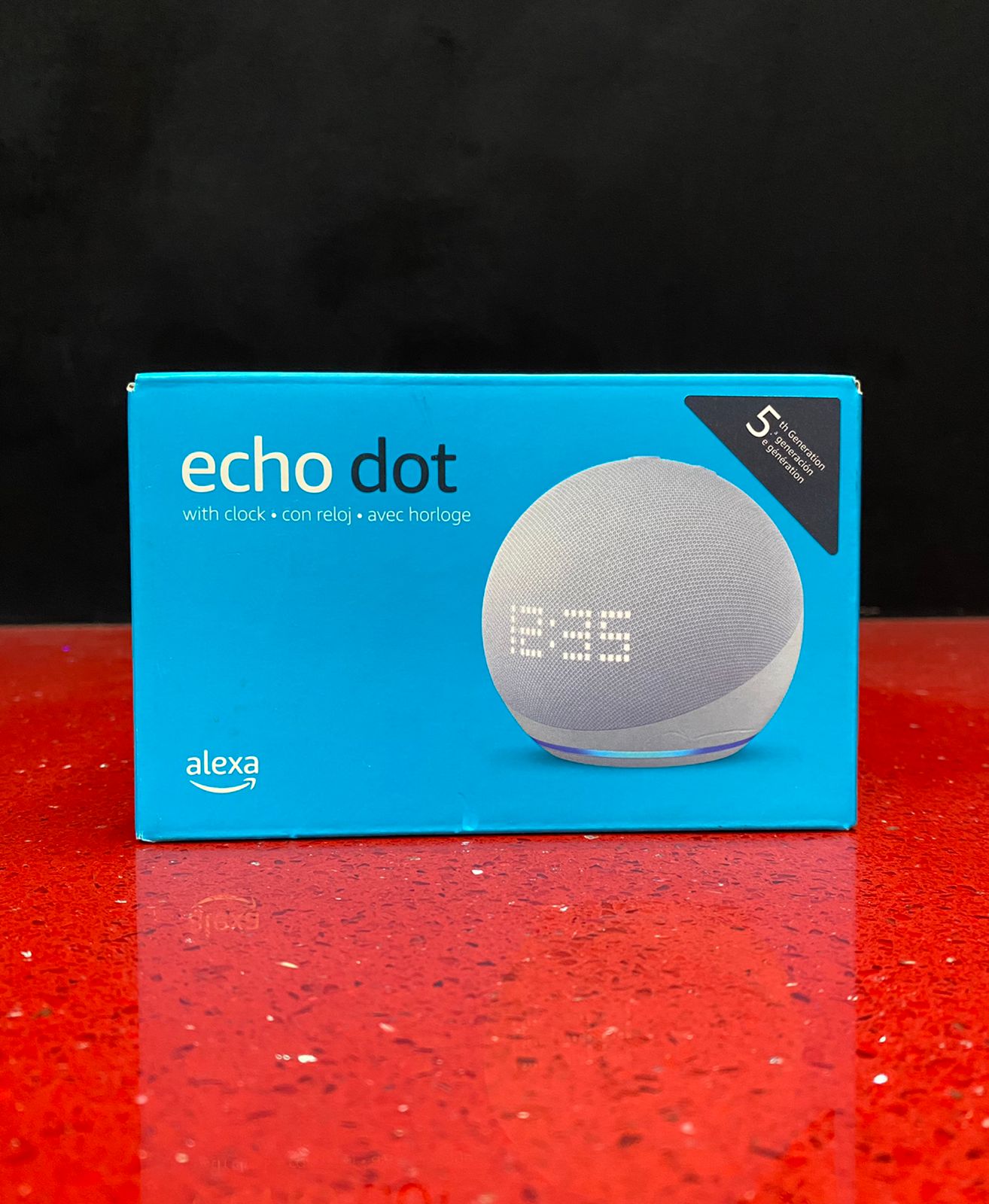 Speaker  Echo Dot 5 Generación / Alexa / Reloj / Bluetooth – Blanco -  NoteBook Py