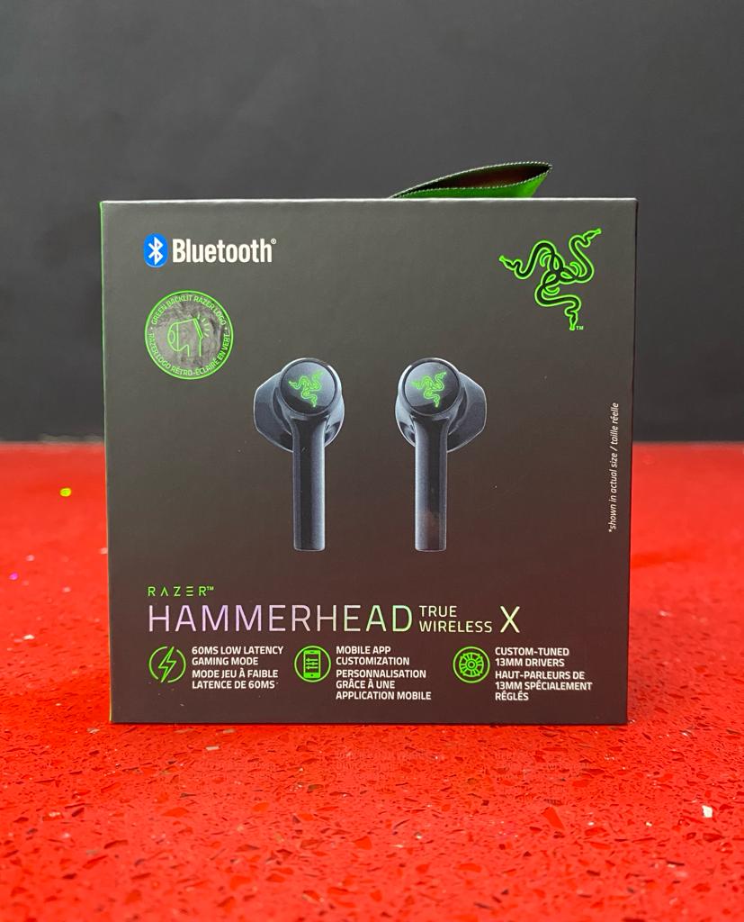 Auricular Inalambrico Bluetooth HAMMERHEAD TW X Negro Razer