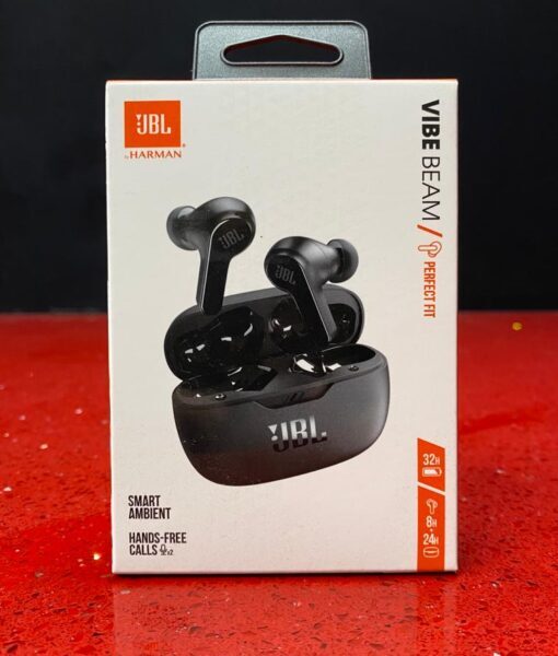 Auricular Inalambrico Bluetooth VibeBEAM Negro JBL Auricular Inalambrico Bluetooth VibeBEAM Negro JBL