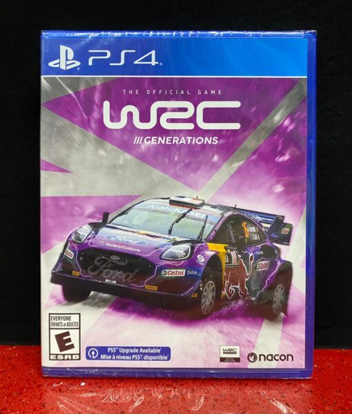 PS4 WRC Rally Generations game