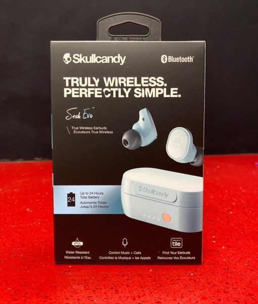 Auricular Bluetooth SeshEvo Buds Azul Skullcandy Auricular Bluetooth SeshEvo Buds Azul Skullcandy