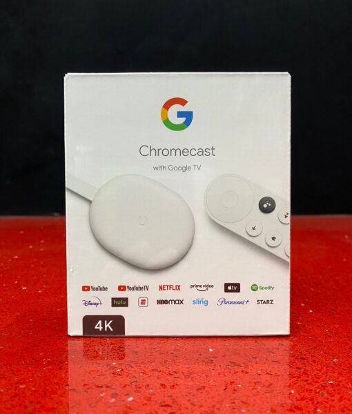 Google Chromecast with Google Tv 4K Blanco