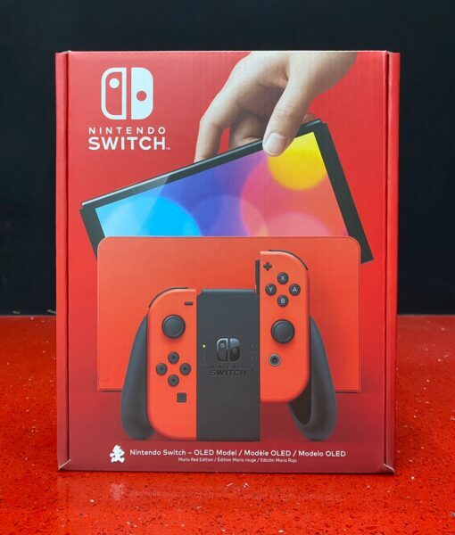 NSW Consola US 64 gb JoyCon Mario Rojo OLED