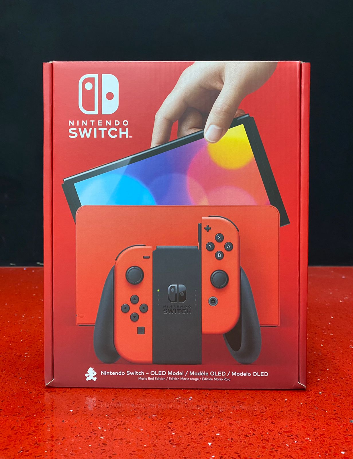 Nintendo Switch OLED Rojo (edición Mario) : : Videojuegos