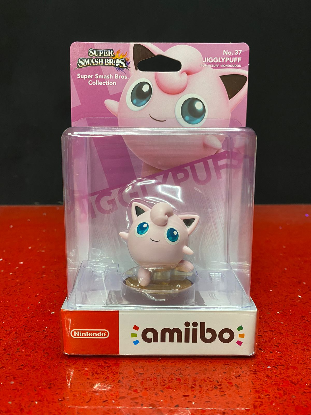 Amiibo Figura Jigglypuff Smash Gamestation 4374