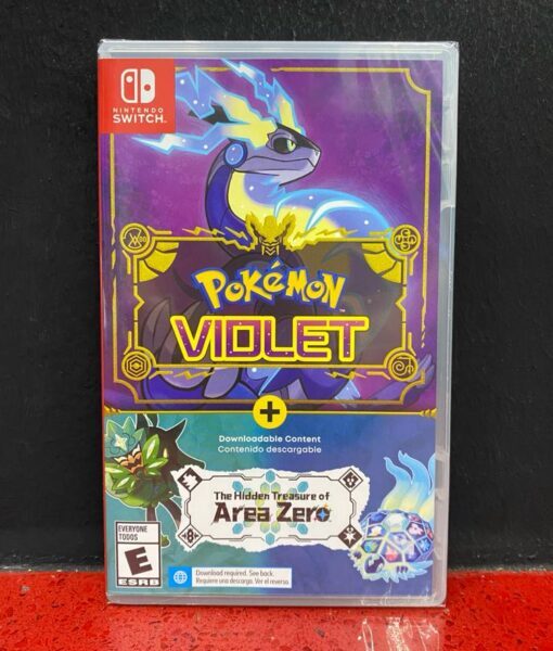 NSW Pokemon Violet + Area Zero game