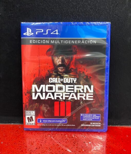 PS4 Call of Duty Modern Warfare 3 game