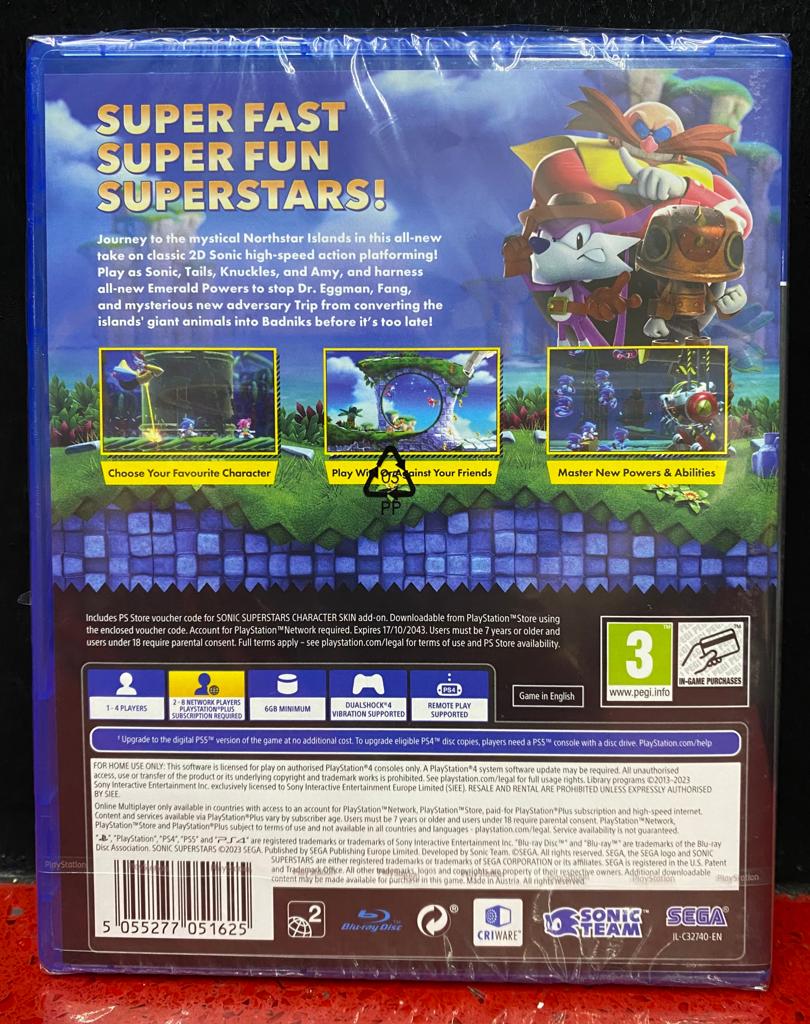 PS4 Sonic SuperStars – GameStation