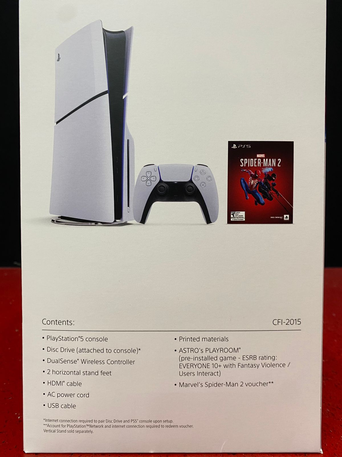 PS5 Consola Slim 1 TERA DISCO SpiderMan 2 Bundle Sony – GameStation