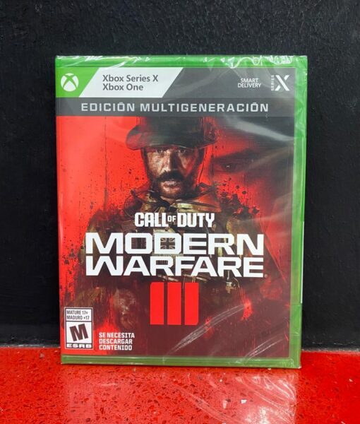 XBX Call of Duty Modern Warfare 3 game