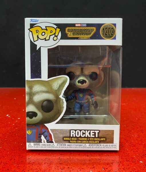 Funko Pop Guardians Galaxy 3 ROCKET 1202_