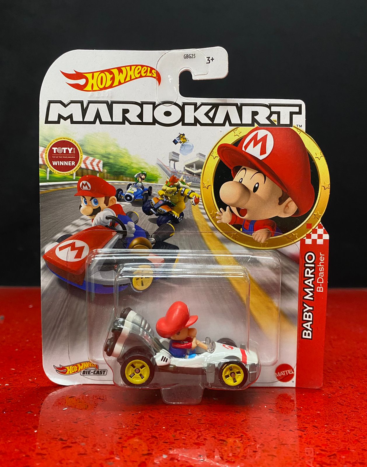 Hot Wheels Mario Kart BABY MARIO B Dasher – GameStation